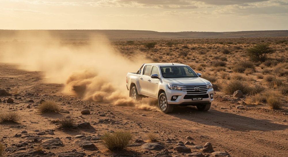 ハイラックス激走