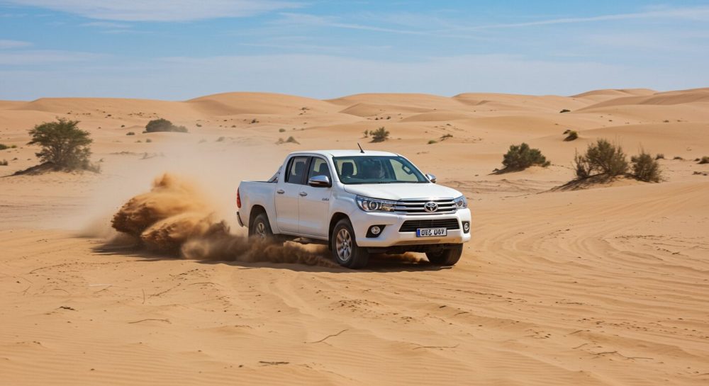 ハイラックス激走