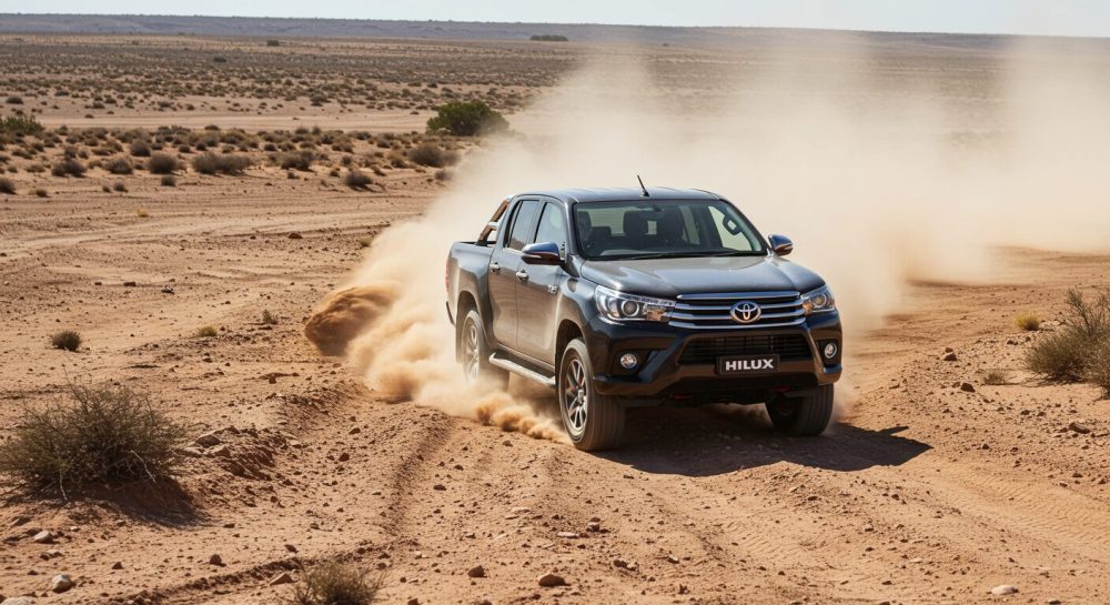 ハイラックス激走