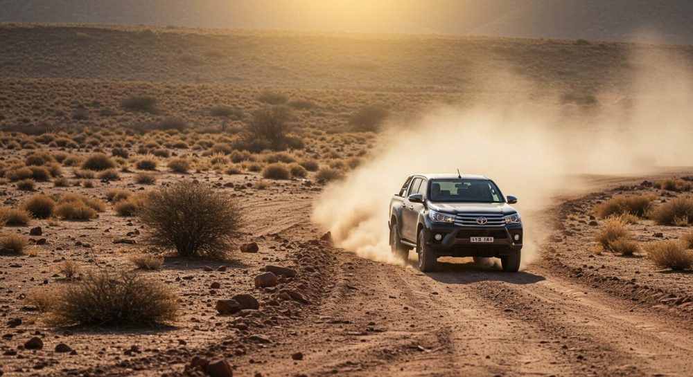 ハイラックス激走