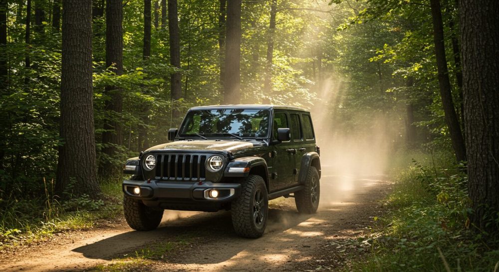 ジープラングラー激走イメージ