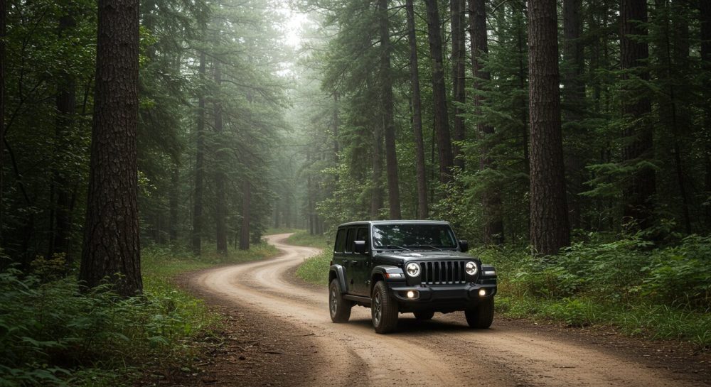 ジープラングラー激走イメージ