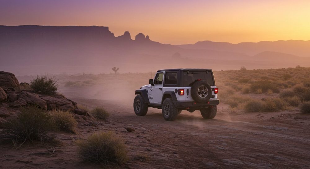 ジープラングラー激走イメージ