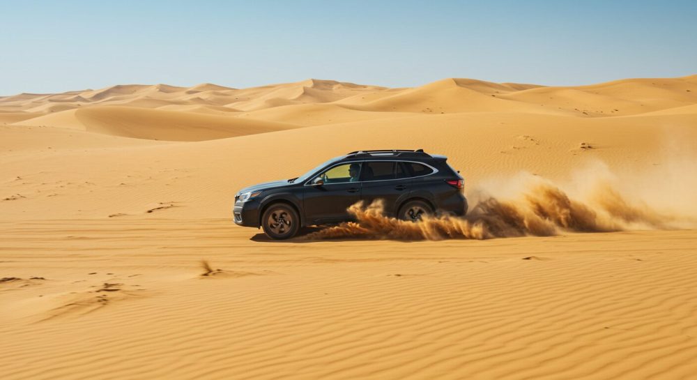 スバルレガシーアウトバック　乗る人